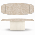Stół ze spieku kwarcowego Diamond Cream | CAVESTO