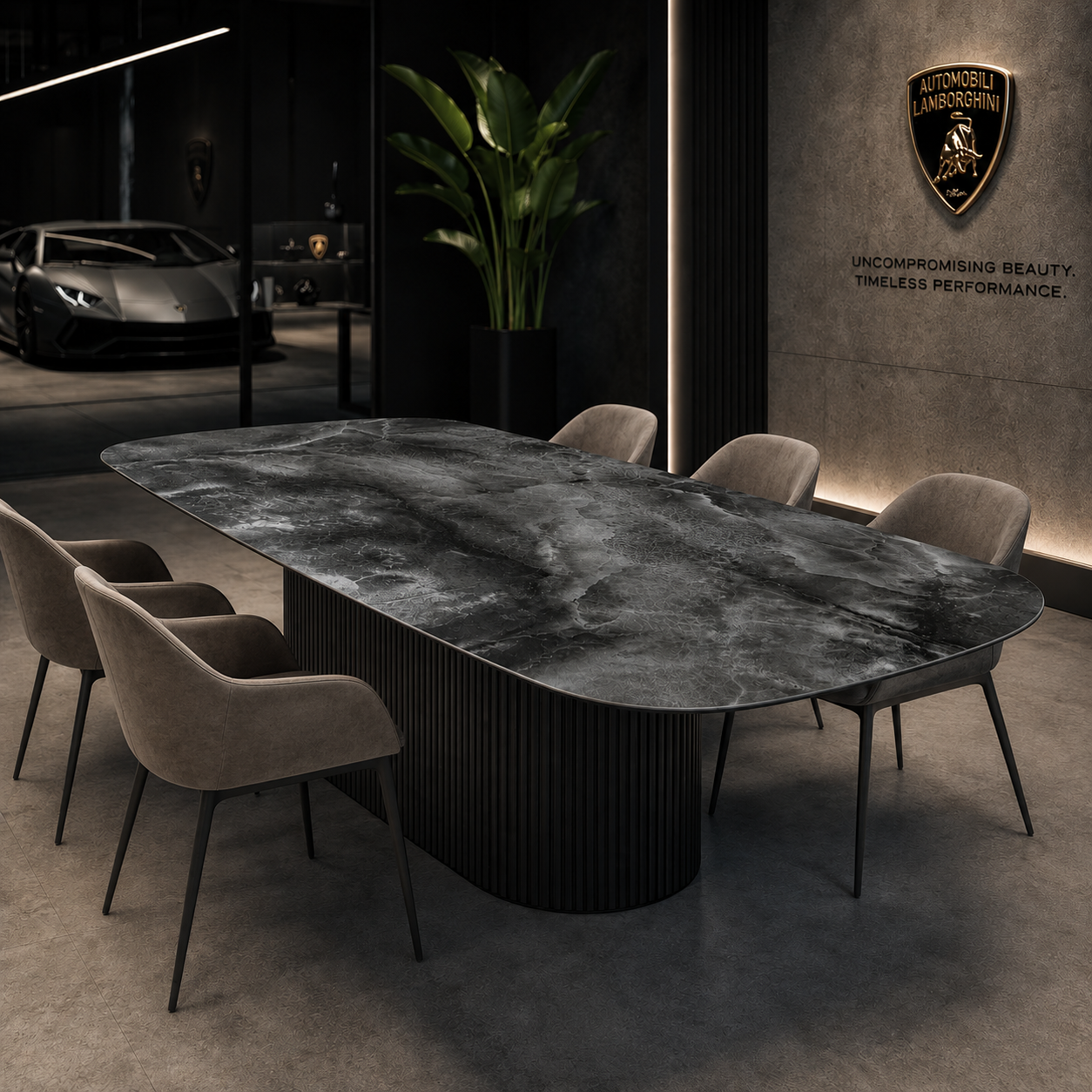 Stół ze spieku kwarcowego Lamborghini Tempestas | CAVESTO