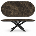Taj Mahal Spider sintered quartz table