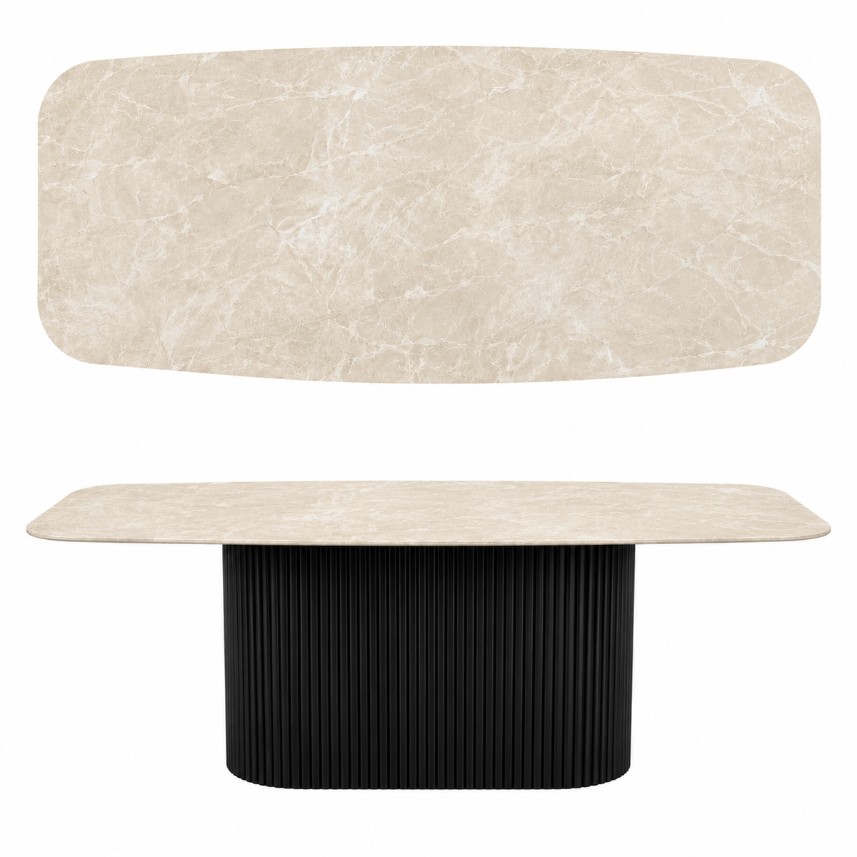 Stół ze spieku kwarcowego Diamond Cream | CAVESTO