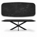stółze spieku kwarcowego nero greco laminam